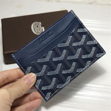 goyard card holder initials|THE ART OF MARQUAGE.